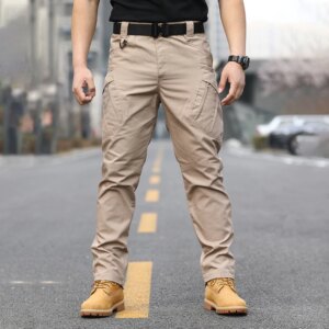 IX9 tactical overalls pants four seasons wear men’s assault pants outdoor camouflage training pants wear-resistant multi-pocket