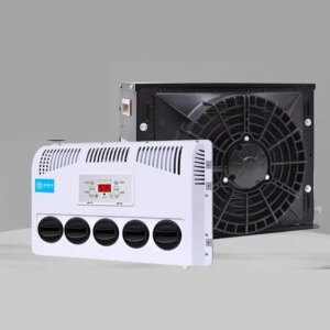 CheapModification car air conditioner 12V/24V Electric refrigeration integrated for buses truck,excavators,harvesters,a