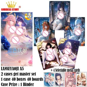 LANSEYAOJI A5 Board Goddess Story Collection Anime Games Girl Party Swimsuit Party Doujin Toys Hobby Gift
