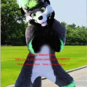 New Husky Dog Fox Wolf Mascot Costume Role Playing Cartoon Set Walking Birthday Party Adult Game Carnival Festival Gift 1358-9