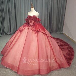 Ball Gown Quinceanera Dresses Princess Customized With Lace Appliques Beads Sweet 16 Dress Vestidos De 15 Anos Corset Gown
