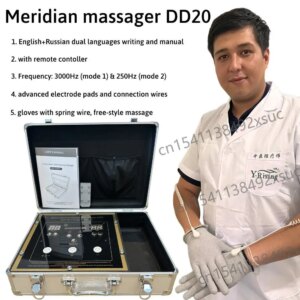 DDS Chinese Pulse Frequency Therapy New Bioenergetic Meridian Massage Massager Body Acupressure Pain Relief Treatment
