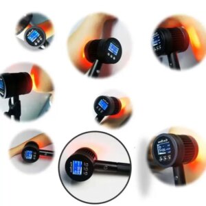 HLKGO Device Red Light Therapy Device For Pain Relief Sports Injuries Cold Laser Therapy Ligament Strain Arthritis