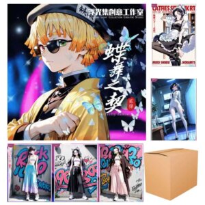 Wholesale Booster Box Demon Slayer Collection Cards Butterfly Dance Anime Character Collection Card Birthday Gifts Table Games
