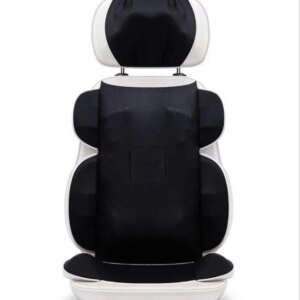 Heated Shiatsu Leather Massage Pillow Whole-Body Vibration Kneading for Neck Back Waist Buttock Leg Kneading Heating Functions