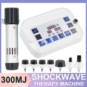 Shockwave Therapy Machine With 7 Heads Physiotherapy ED Treatment Relaxation Cervical Back Pain Relief Muscle Soreness