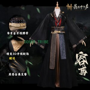 Yan Yun Shi Liu Sheng Rong Yuan Women Cosplay Costume Cos Game Anime Party Uniform Hallowen Play Role Clothes Clothing