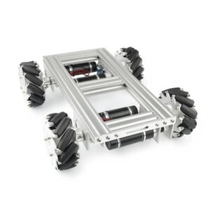 35Kg Load RC Tank Metal Suspension 4WD Omni Mecanum Wheel Robot Car Chassis with 12V Encoder Motor for Arduino Robot DIY Kit