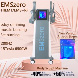 Profesional ems body sculpt machine 15 Tesla 6500W EMSzero NEO New System Body Slimming Machine Muscle Sculpt Beauty Device