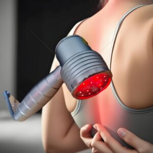 Class IV Cold Laser Treatment Continuous Pulse Two Working Modes For Shoulder Pain Tissue Repair 11x650nm+5x808nm