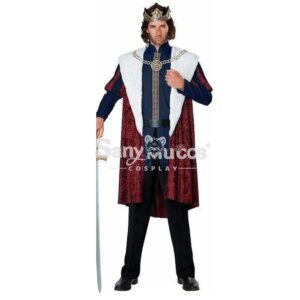 IN STOCK SanyMuCos The King Cospaly Christmas CosplayThe King Dress Cospaly Outfit Comic-con ChristmasSanta Gifts