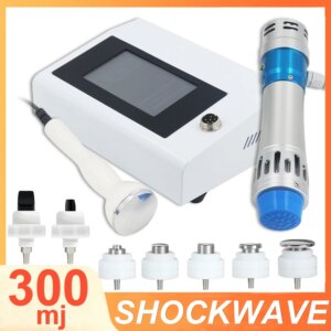 Professional Shockwave Therapy Machine For Pain Relief Massage Body Fatigue Relax 300MJ Shock Wave Ultrasound Equipment