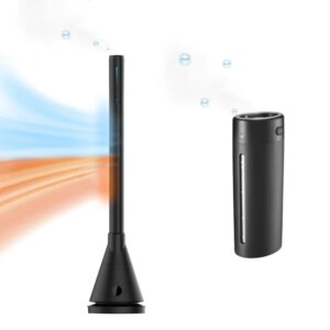 OEM ODM Air Humidifying Heating Cooling Fan For Room Remote Control Energy-Saving Circulation Humidifier