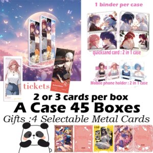 Goddess Ticket Card MORNING WITH THE LIGHT Hobby Collection Waifu Card Doujin Booster Box Rare Card Toys Gifts