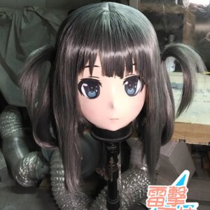 (X-KM152)Quality Handmade Female/Girl Resin Japanese Cartoon Character Animego Cosplay Kigurumi Mask Crossdresser