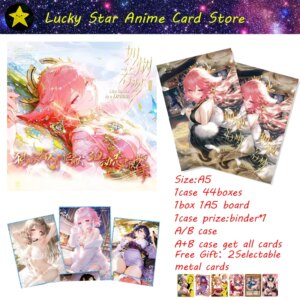 Newest Goddess Story Cards LIKE SMOKE IN A DREAM TCG CCG ACG Acrylic Color Paper Dynamic Video Beautiful Card Kids Hobby Gifts