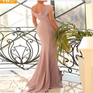 Elegant Pink Wedding Evening Dress Mermaid Mother of the Bridal Guest Birthday Split Long Party Prom Dresses 2025 Customize