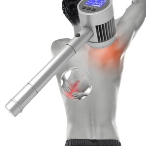 Chiropractor Cold Laser Therapy Shoulder Pain Relief Upper Back Strain Treatment With 6x808nm+19x650nm 25 1295mW Diodes