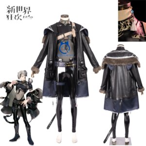Game Nu: Carnival Rei Cosplay Costume High Quality Stage Performance Anime Clothes Role Play Outfit Halloween Party Comic Con