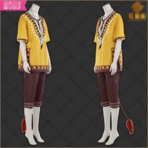 The NEW Twisted Wonderland cheka leona Nephew adult full costume Customize