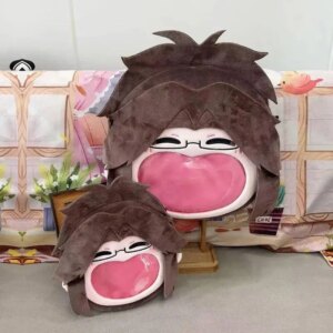 Wholesale  Role Hange Kawaii Big Face Cosplay Itbag Lolita Girls Shoulder Bags Plush Backpack Funny Wallet Decor Fans Gift