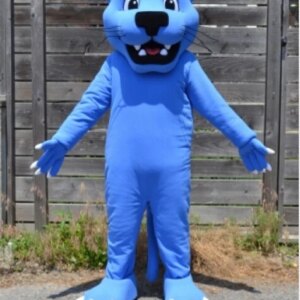 mascot Blue Panther mascot costume adult size customizable leopard theme anime costumes carnival fancy dress kits