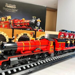 Collector’s Edition 118cm Express Train Building Bricks Set with Minifigis Toys for Adults Gift Vehicle Gift for Boys 5129PCS