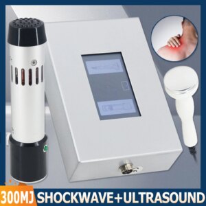 Shock Wave Ultrasonic Therapy Machine 300MJ For Erectile Dysfunction Treatment And Pain Relief Professional Shockwave Massager