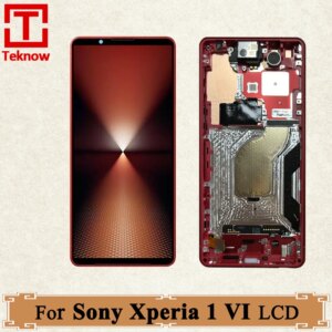 Original 6.5″ For Sony Xperia 1 VI LCD Display Touch Screen Digitizer Assembly Replacement For Sony x1 VI XQEC54 XQ-EC72 Screen