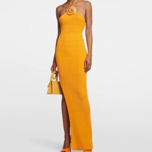 Customized High Quality Halter Sleeveless Flowers Crystal Evening Dresses Elegant Ankle Length Celebrity Gowns Vestido De Noche