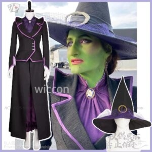 Anime Movie Agathaa Cosplay Harkness Roleplay Shirt Witch Costume Coat Skirt Hat For Halloween Christmas Party Suit Customized