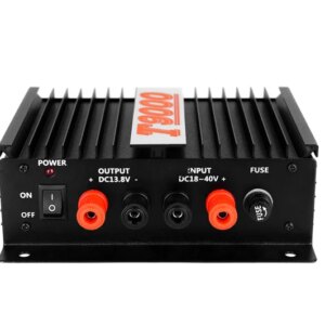 Black T9000 marine power supply regulator 80A transformer 24V to 13.8V chart machine high frequency step-down