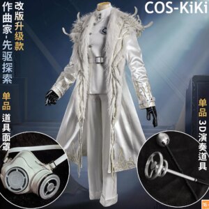 COS-KiKi Identity V Frederick Kreiburg Composer Call Of The Abyss Game Suit Gorgeous Cosplay Costume Halloween Party Outfit