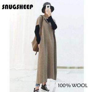 hoodie long vest pullover women fashion style knit sweater hoodies woman clothes luxury baggy sweaters gilet casual short sleeve