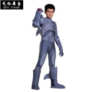 Children’s shark costume, children’s mechanical warrior Siam Costume