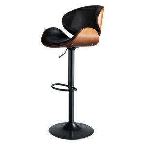 Wholesale Cheap Price Adjustable Height Classic Design PU Leather 360 Degrees Swivel Bar Stool