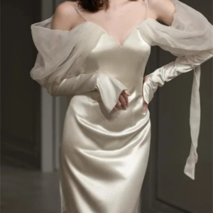 Little Daisy Customizedss s Pleat Formal Evening A-line Spaghetti Strap Bespoke Occasion Dresses Floor-Length