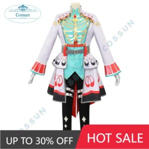COSSUN [Customized] Game Ensemble Stars MV Mika Cosplay Costume Halloween outfits Performance Clothing Men Women