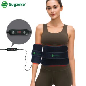 Red Light Therapy Belt LED Infrared Device for Muscle Relaxation Inflammation Alleviation Improved Blood Flow Knee Pain Relief