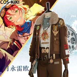 COS-KiKi Ensemble Stars 2 Tsukinaga Leo Galactic wanderer Personal Game Suit Gorgeous Cosplay Costume Halloween Party Outfit