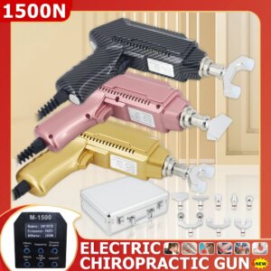 2023 New Electric Correction Gun 1500N Chiropractic Adjusting Tools Spinal Adjustable Instrument Impulse Spine Cervical Massager