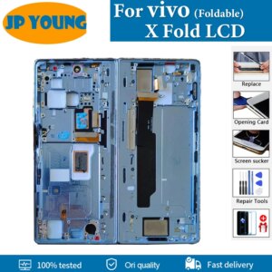 8.03″Original AMOLED Foldable Screen For vivo X Fold LCD Touch Screen Digitizer Assembly Replace For vivo X Fold V2178A Display