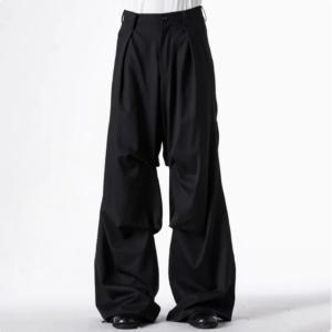 YOJI OOAK original design female prisoner さそり Kaji Yaiko print portrait pattern casual wide-leg pants man