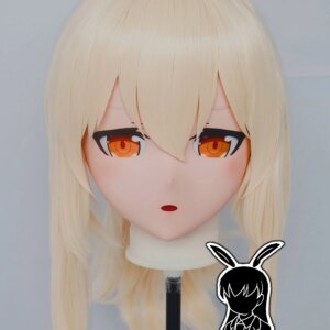 (RB20246)Customize Full Head Quality Handmade Female/Girl Resin Japanese Anime Cartoon Character Kig Cosplay Kigurumi Mask