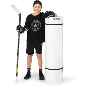 Better Hockey Portable Roll-Up Shooting Pad – Feels Like Real Ice, for Passing Stickhandling, Large 4 Foot x 8.5 Foot Size