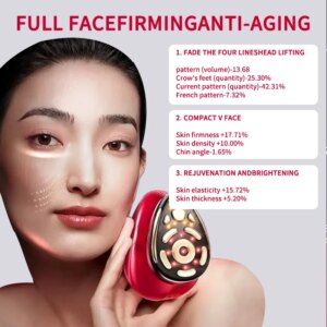 2025 New 12 Pole RF Beauty Instrument Household Face Lifting And Tightening Household Face Massager
