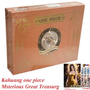 New One Piece Card Kahuang Msterious Great Treasure Anime Luffy Zoro Nami Chopper Franky Rare SSp Collection Cards Kids Gifts