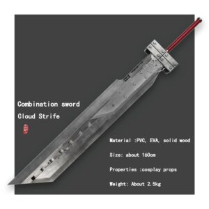 Traveler-cos Anime Game Final Fantasy Combined sword shoulder armor destruction sword eva material cos props customized