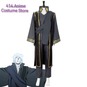 Anime Otsutsuki Toneri Dark Gray Uniform Set Cosplay Costume Halloween Role Playing Clothing