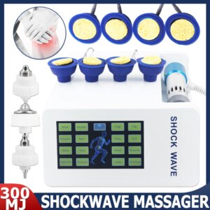 300MJ Shock Wave Massage For ED Treatment Erectile Dysfunction Pain Relief Relaxation EMS Shockwave Therapy Machine Massager